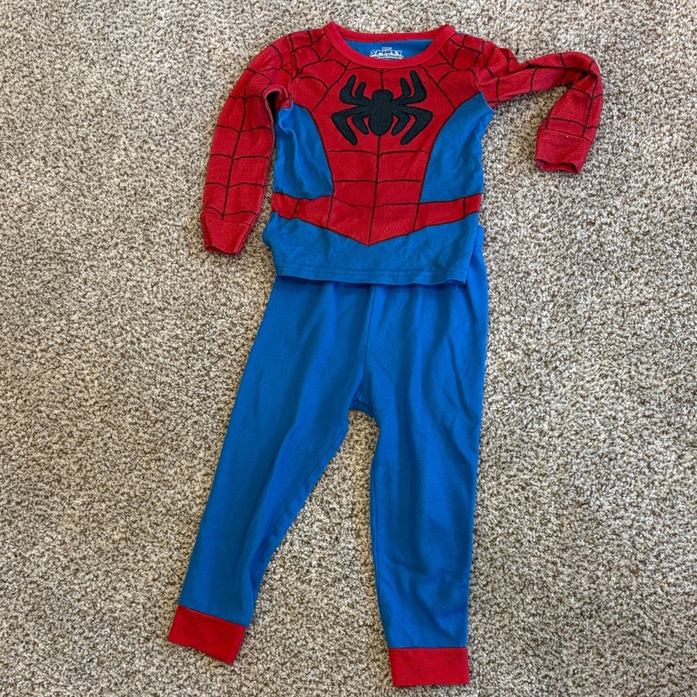 5T Spider-Man-Themed PJs